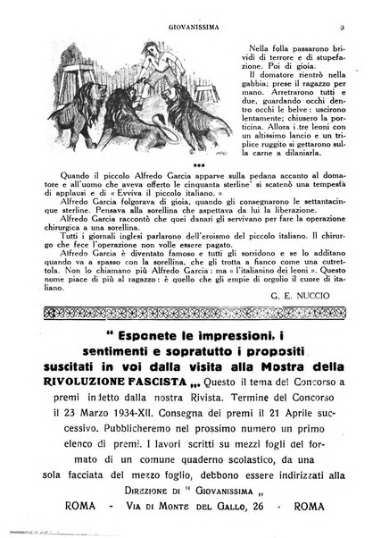 Giovanissima rivista mensile per i ragazzi e le famiglie