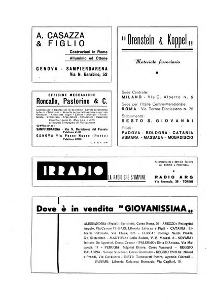 Giovanissima rivista mensile per i ragazzi e le famiglie