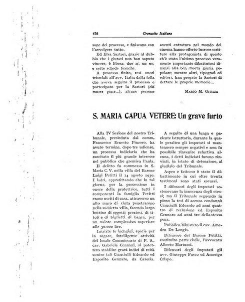 I rostri rassegna di vita forense