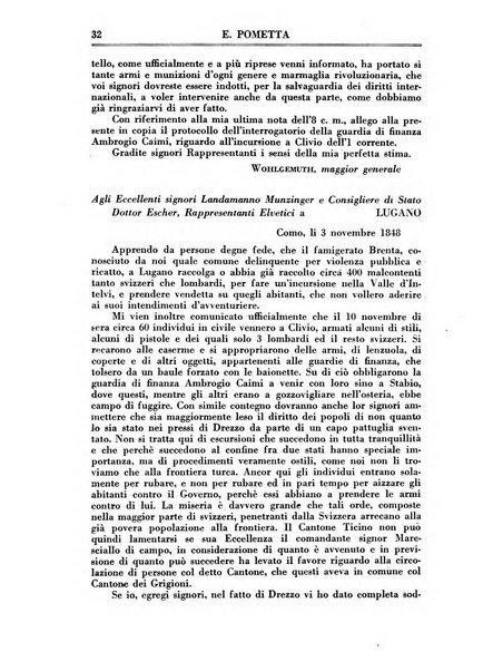 Archivio storico della Svizzera italiana pubblicazione trimestrale