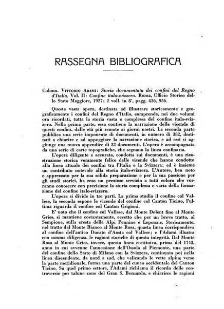 Archivio storico della Svizzera italiana pubblicazione trimestrale