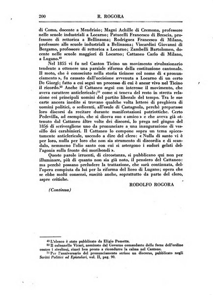 Archivio storico della Svizzera italiana pubblicazione trimestrale