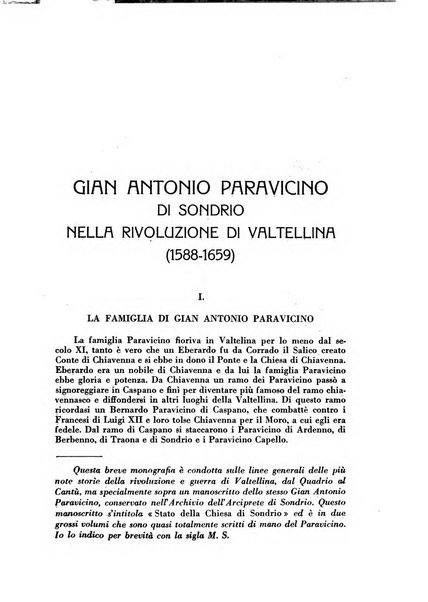 Archivio storico della Svizzera italiana pubblicazione trimestrale