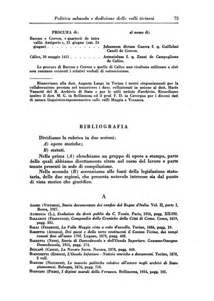 Archivio storico della Svizzera italiana pubblicazione trimestrale