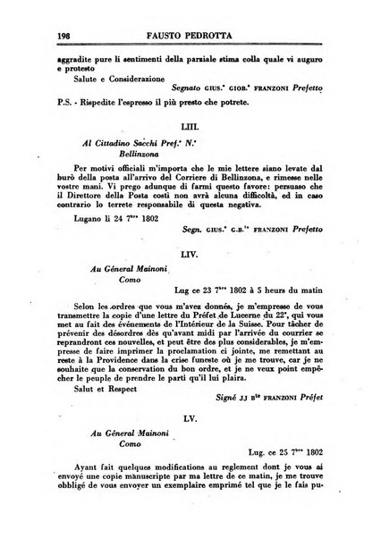 Archivio storico della Svizzera italiana pubblicazione trimestrale