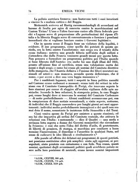 Archivio storico della Svizzera italiana pubblicazione trimestrale