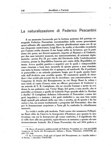 Archivio storico della Svizzera italiana pubblicazione trimestrale