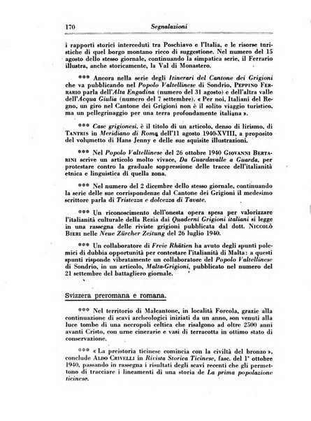 Archivio storico della Svizzera italiana pubblicazione trimestrale