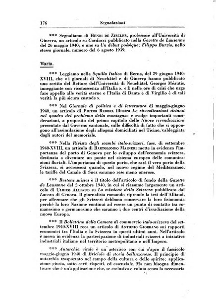 Archivio storico della Svizzera italiana pubblicazione trimestrale