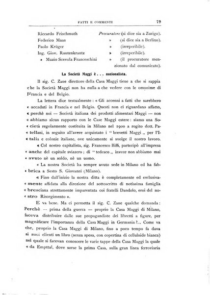 Vita italiana rassegna mensile di politica interna, estera, coloniale e di emigrazione