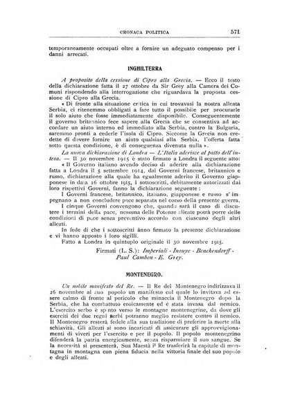 Vita italiana rassegna mensile di politica interna, estera, coloniale e di emigrazione