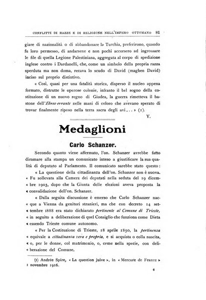 Vita italiana rassegna mensile di politica interna, estera, coloniale e di emigrazione