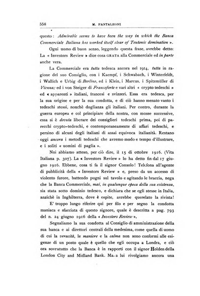 Vita italiana rassegna mensile di politica interna, estera, coloniale e di emigrazione