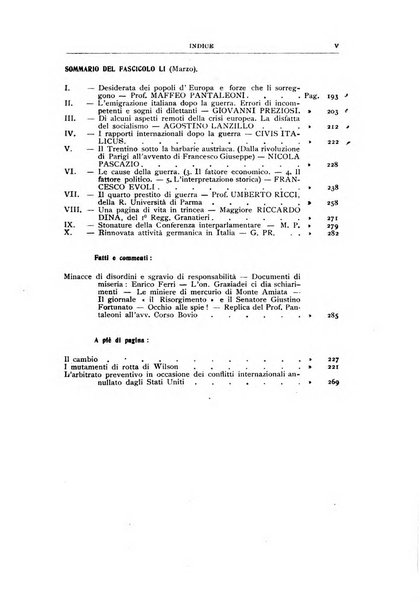 Vita italiana rassegna mensile di politica interna, estera, coloniale e di emigrazione