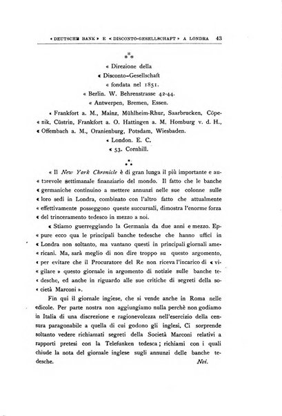 Vita italiana rassegna mensile di politica interna, estera, coloniale e di emigrazione