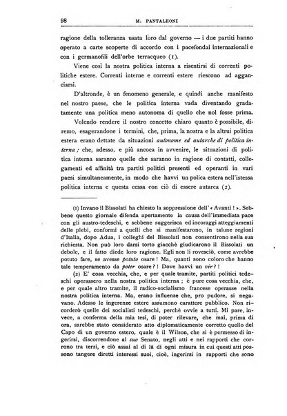 Vita italiana rassegna mensile di politica interna, estera, coloniale e di emigrazione