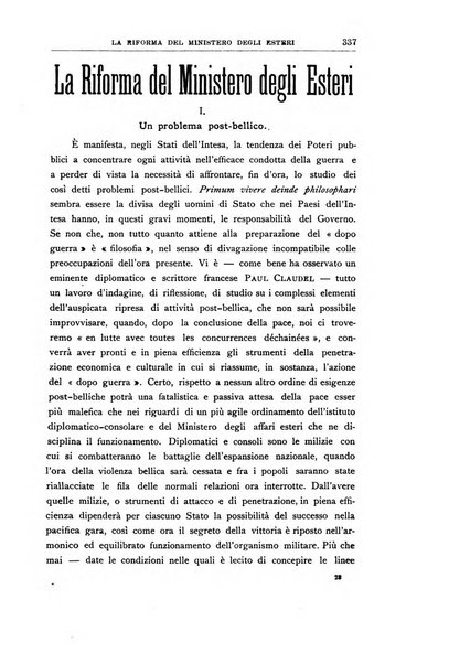 Vita italiana rassegna mensile di politica interna, estera, coloniale e di emigrazione