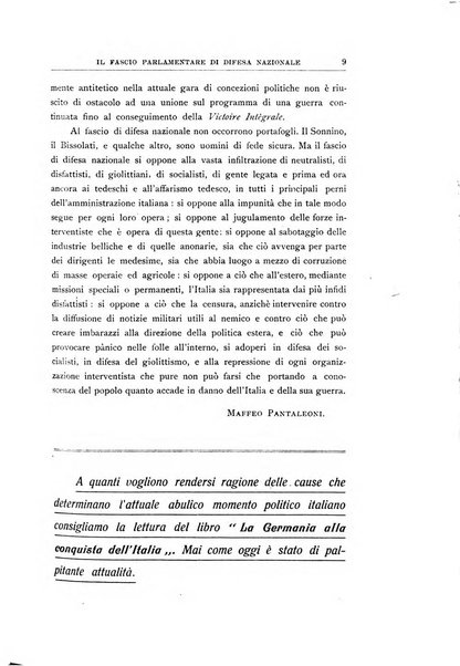 Vita italiana rassegna mensile di politica interna, estera, coloniale e di emigrazione