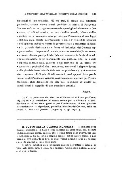 Vita italiana rassegna mensile di politica interna, estera, coloniale e di emigrazione