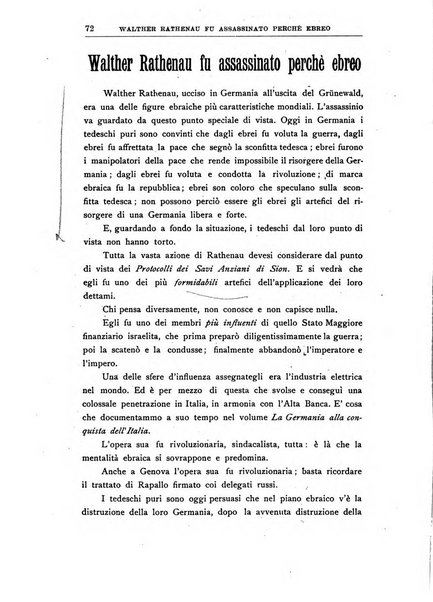 Vita italiana rassegna mensile di politica interna, estera, coloniale e di emigrazione