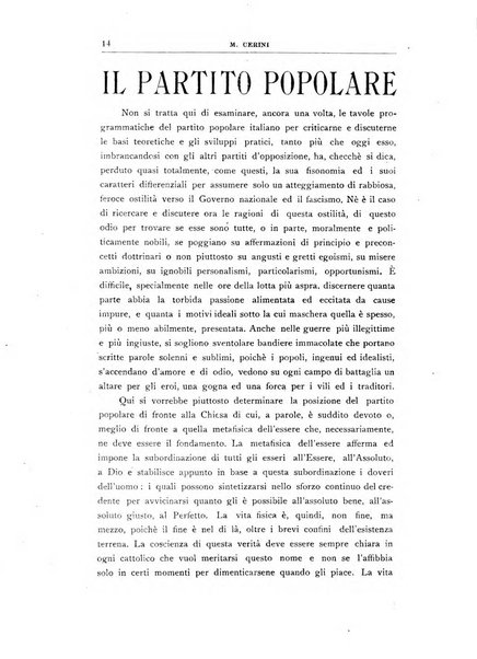 Vita italiana rassegna mensile di politica interna, estera, coloniale e di emigrazione