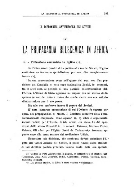 Vita italiana rassegna mensile di politica interna, estera, coloniale e di emigrazione