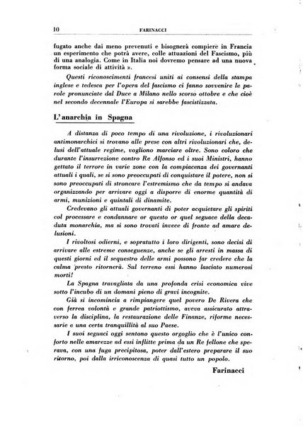 Vita italiana rassegna mensile di politica interna, estera, coloniale e di emigrazione