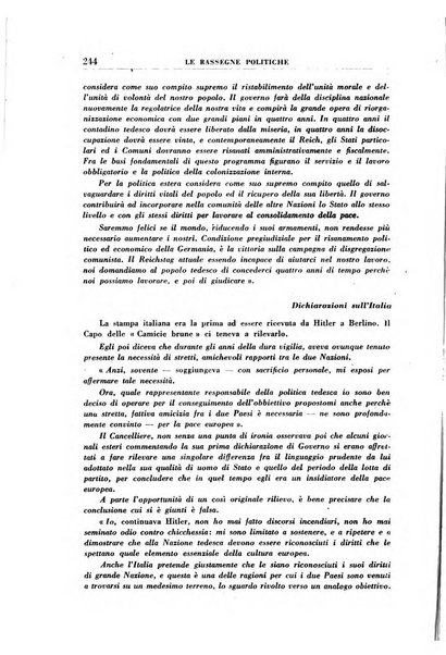 Vita italiana rassegna mensile di politica interna, estera, coloniale e di emigrazione