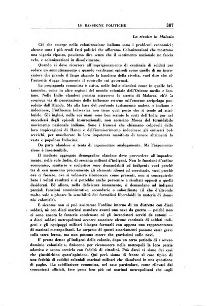 Vita italiana rassegna mensile di politica interna, estera, coloniale e di emigrazione