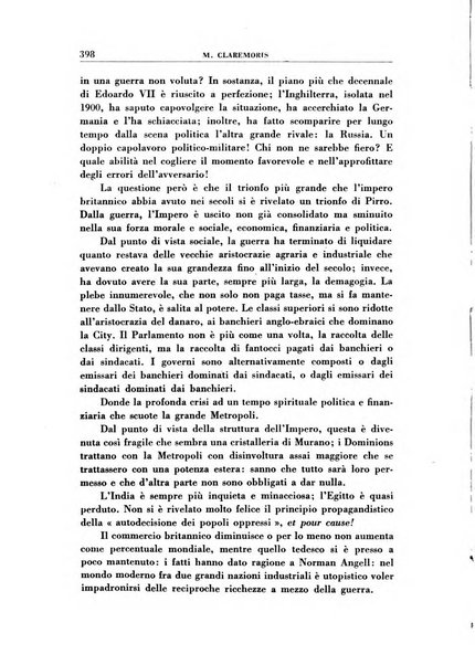 Vita italiana rassegna mensile di politica interna, estera, coloniale e di emigrazione