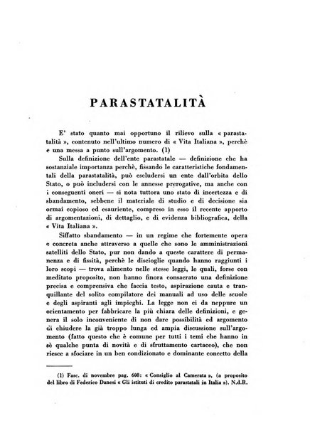 Vita italiana rassegna mensile di politica interna, estera, coloniale e di emigrazione