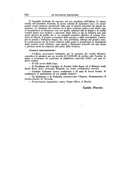 Vita italiana rassegna mensile di politica interna, estera, coloniale e di emigrazione