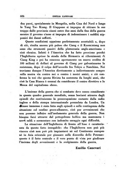 Vita italiana rassegna mensile di politica interna, estera, coloniale e di emigrazione