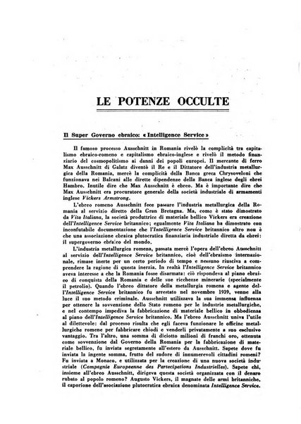 Vita italiana rassegna mensile di politica interna, estera, coloniale e di emigrazione