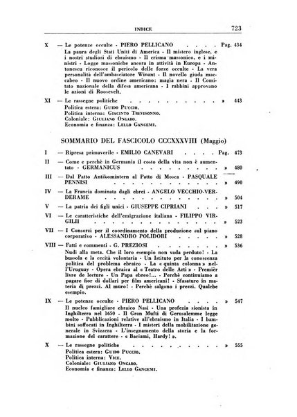 Vita italiana rassegna mensile di politica interna, estera, coloniale e di emigrazione