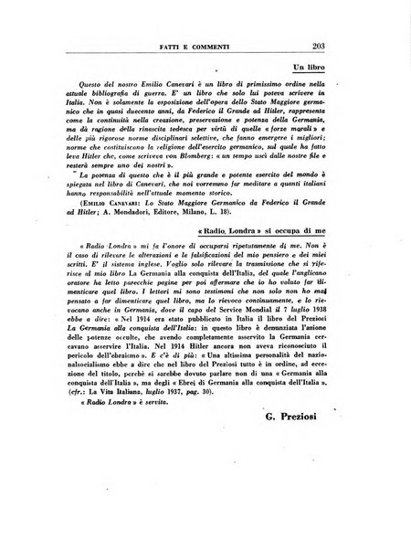 Vita italiana rassegna mensile di politica interna, estera, coloniale e di emigrazione