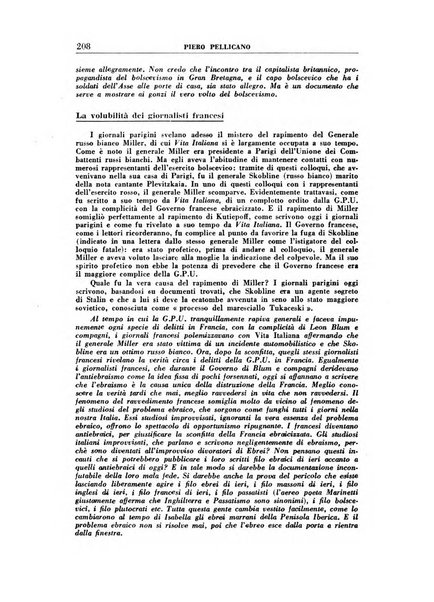 Vita italiana rassegna mensile di politica interna, estera, coloniale e di emigrazione