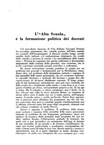 Vita italiana rassegna mensile di politica interna, estera, coloniale e di emigrazione