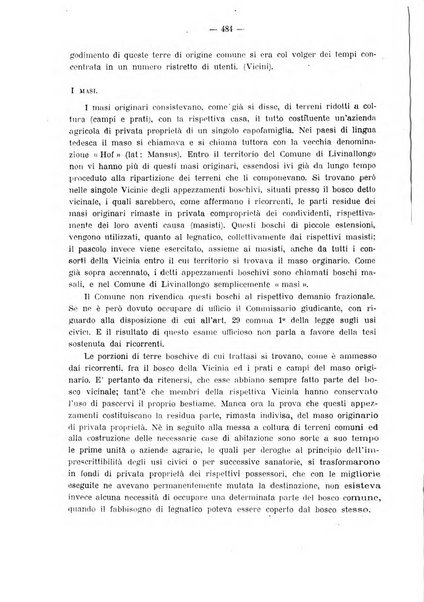 Rivista dei demani, acque, miniere, usi civici