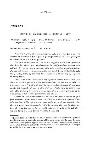 Rivista dei demani, acque, miniere, usi civici