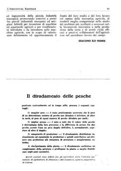 L'agricoltura razionale rivista dell'Ente nazionale italiano per l'organizzazione scientifica del lavoro