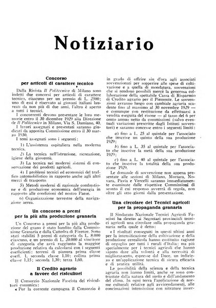 L'agricoltura razionale rivista dell'Ente nazionale italiano per l'organizzazione scientifica del lavoro