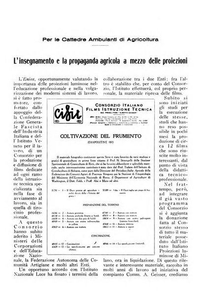 L'agricoltura razionale rivista dell'Ente nazionale italiano per l'organizzazione scientifica del lavoro