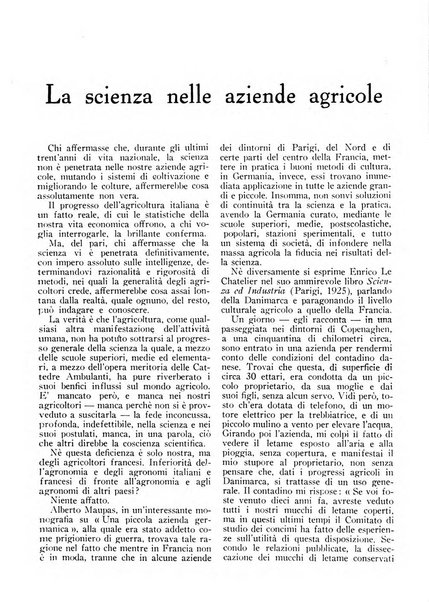 L'agricoltura razionale rivista dell'Ente nazionale italiano per l'organizzazione scientifica del lavoro