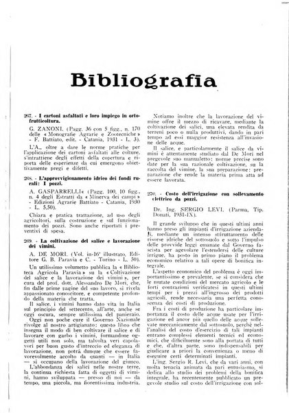 L'agricoltura razionale rivista dell'Ente nazionale italiano per l'organizzazione scientifica del lavoro