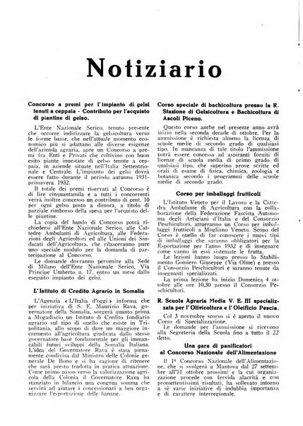 L'agricoltura razionale rivista dell'Ente nazionale italiano per l'organizzazione scientifica del lavoro