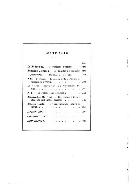 L'agricoltura razionale rivista dell'Ente nazionale italiano per l'organizzazione scientifica del lavoro