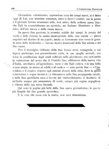 L'agricoltura razionale rivista dell'Ente nazionale italiano per l'organizzazione scientifica del lavoro