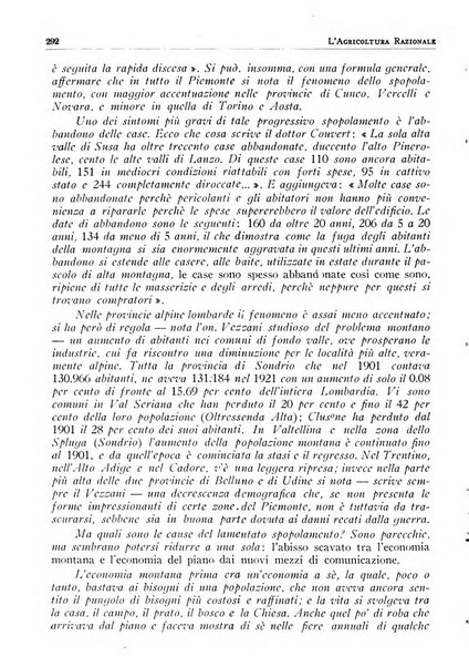 L'agricoltura razionale rivista dell'Ente nazionale italiano per l'organizzazione scientifica del lavoro