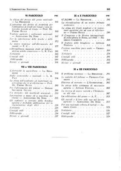 L'agricoltura razionale rivista dell'Ente nazionale italiano per l'organizzazione scientifica del lavoro